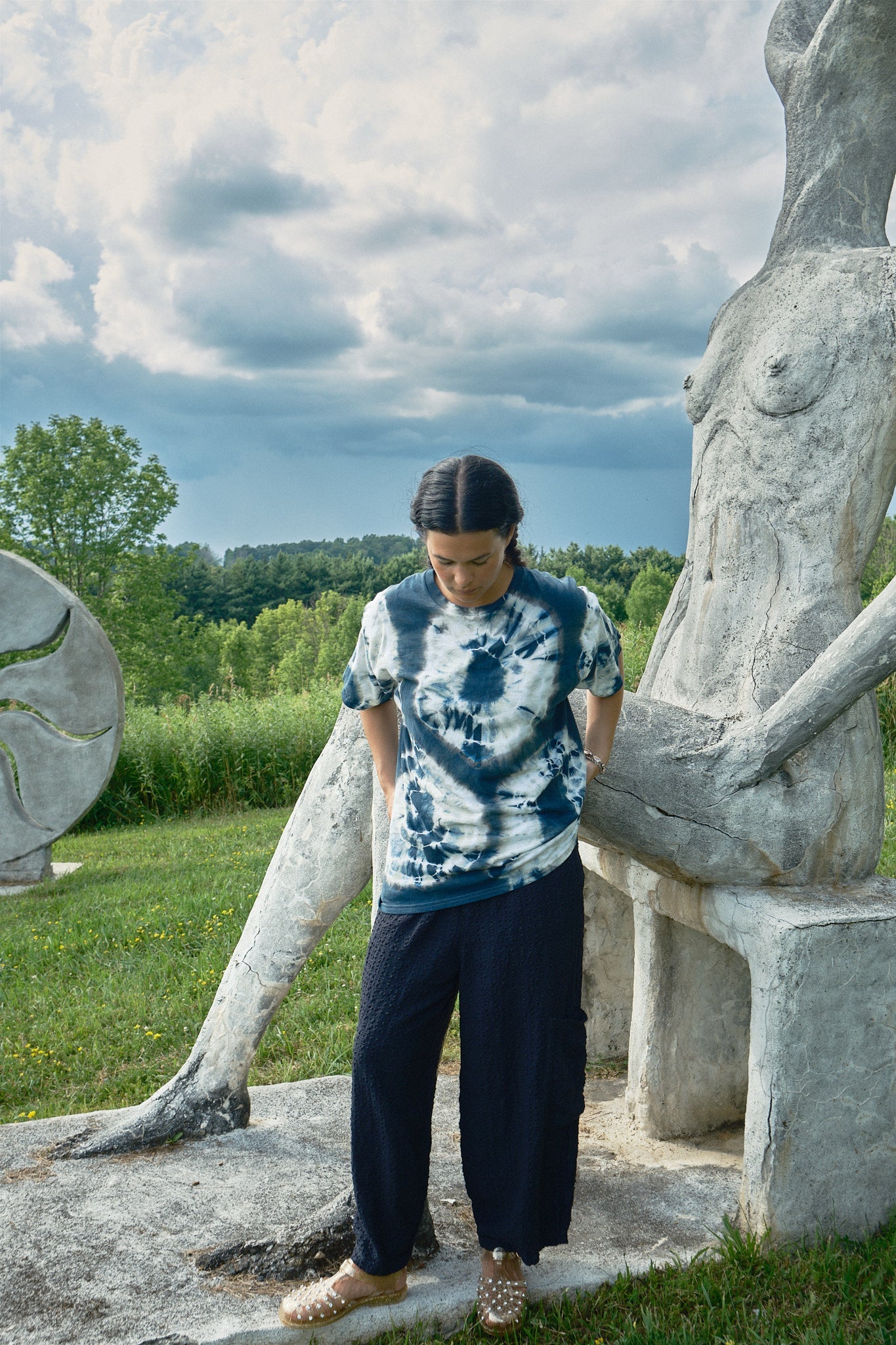 Chef Pants  - Black Sesame Rayon