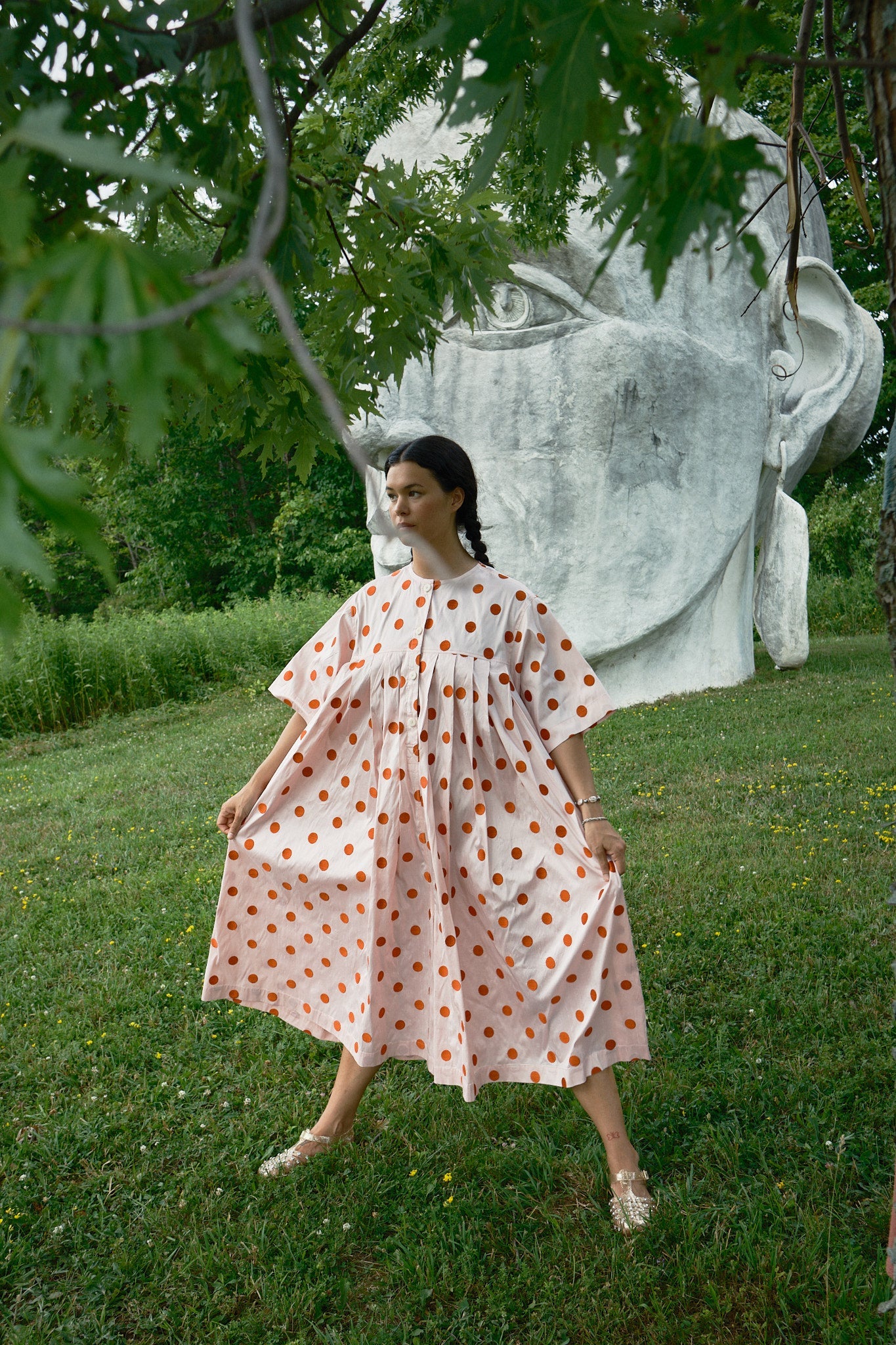 Arlecchino Polka Dot Jumpsuit - Ballet