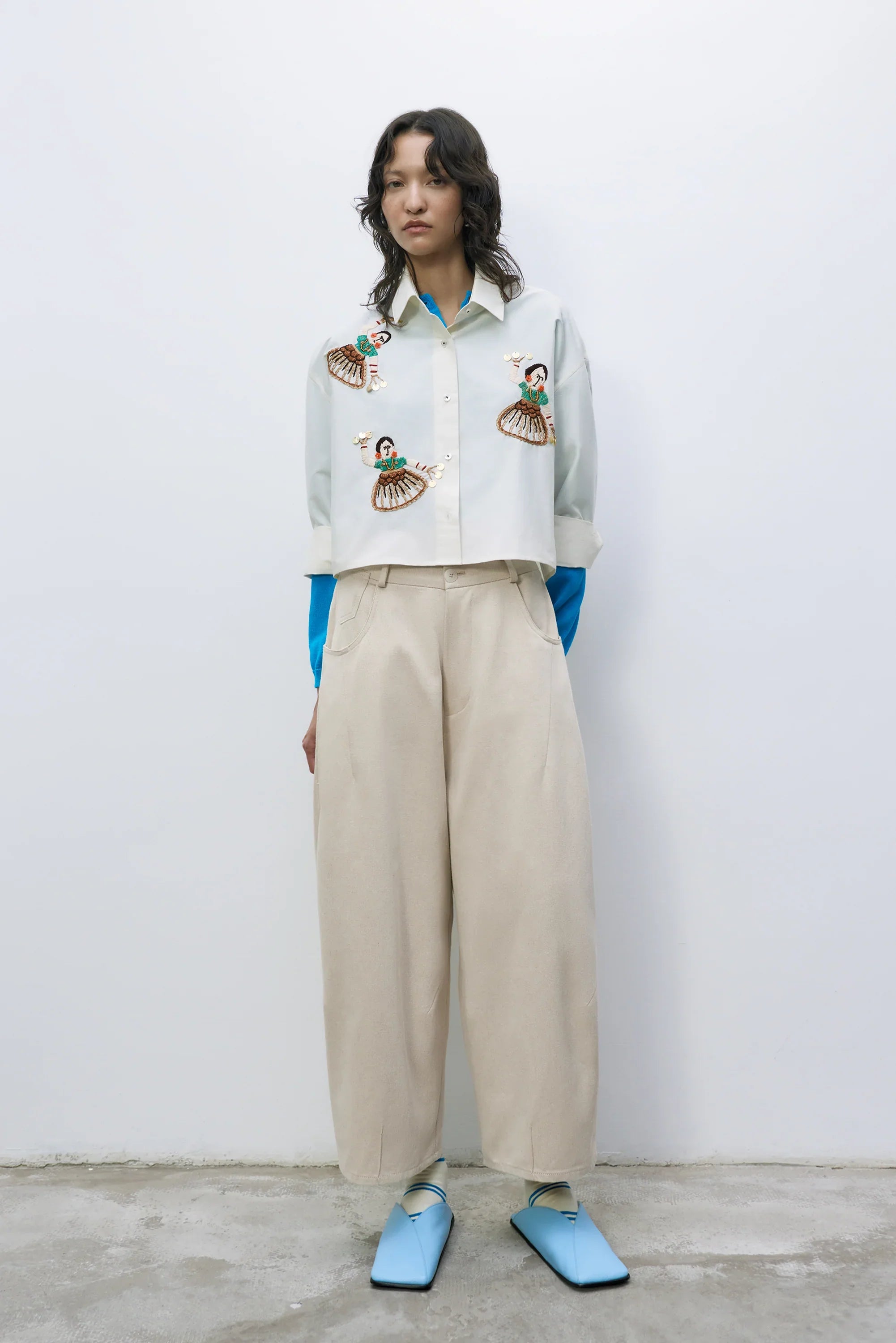 Baggy Pants - Alabaster